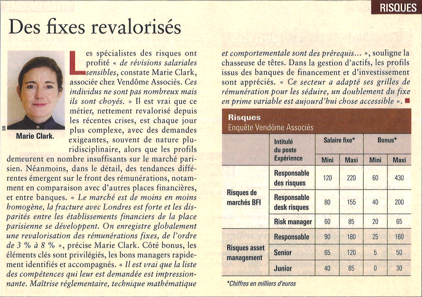 2016_agefi_bonus_marie clark_ risques risque de marché asset management